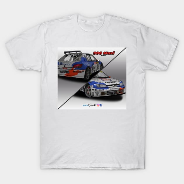 306 Maxi KitCar 16 T-Shirt by PjesusArt